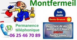 Serrurier pas cher MONTFERMEIL 93 – Tel : 09.72.59.79.94 Seine Saint-Denis 93370